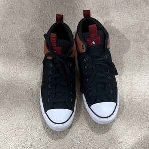 Converse All Star Black and Brown Men's Sneakers